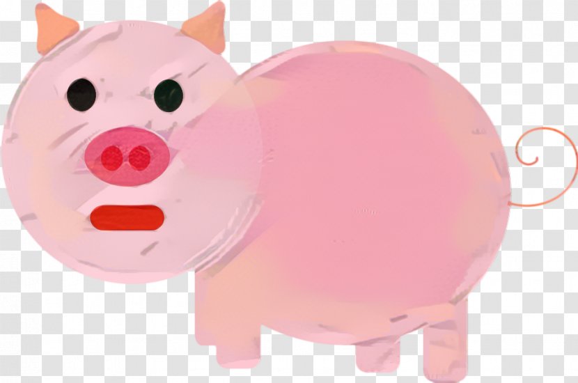 Pig Cartoon - Money Handling Livestock Transparent PNG