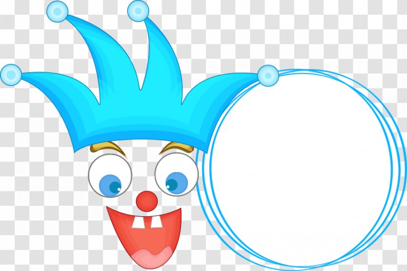 Clown Circus Clip Art - Frame - Vector And Dialogs Transparent PNG