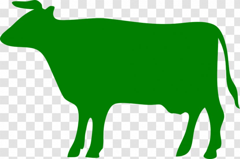 Beef Cattle Dairy Silhouette Clip Art - Intensive Animal Farming Transparent PNG