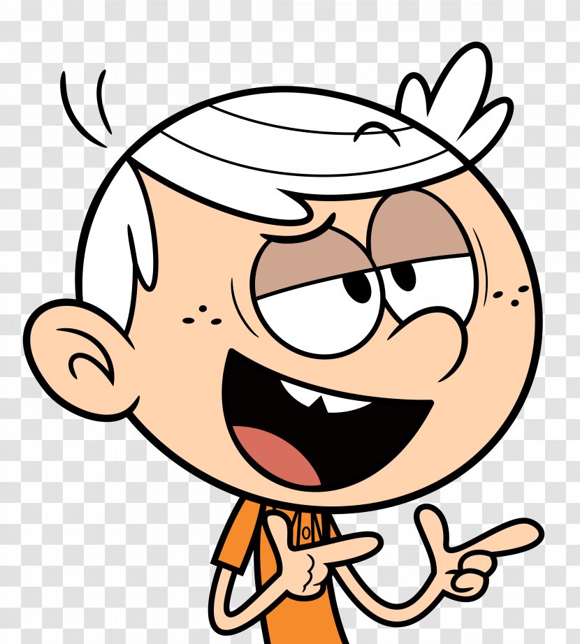 Lincoln Loud Luna Clyde McBride Luan Nickelodeon - Finger - The House Transparent PNG