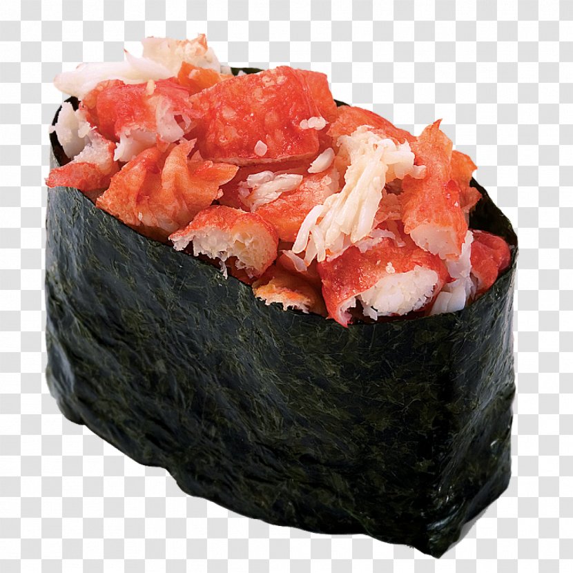 Sushi Makizushi Smoked Salmon Pizza Delivery - California Roll Transparent PNG