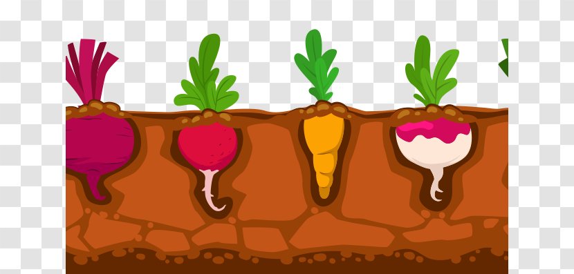 Veggie Burger Vegetable Garden Clip Art - Fruit - Cartoon Soil Transparent PNG