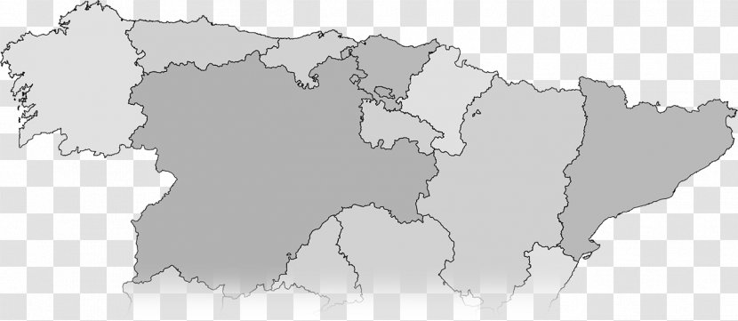 Map Autonomous Communities Of Spain Community Asturias Geography Transparent PNG