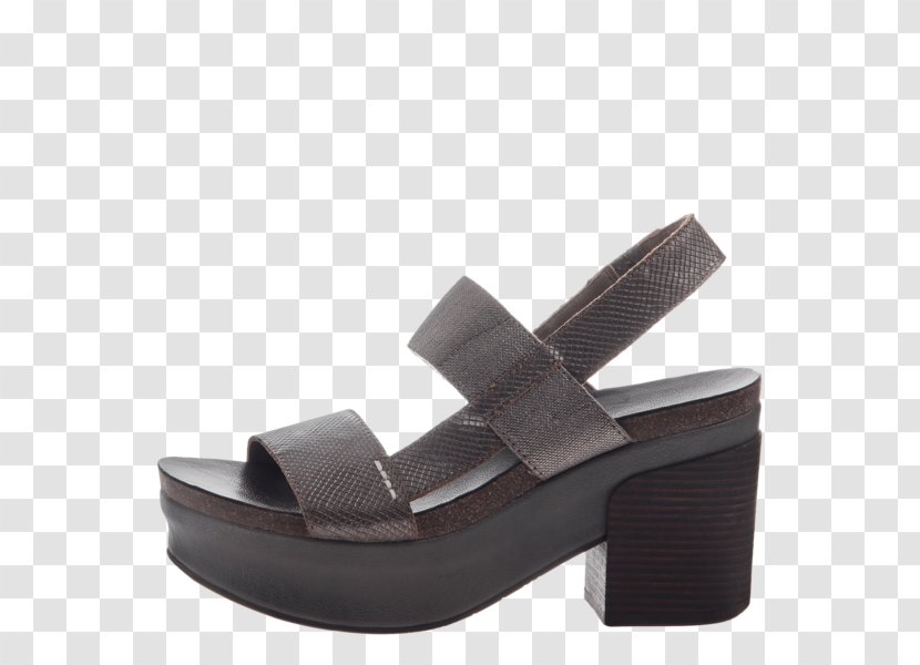 Shoe Sandal Slide Heel Wedge Transparent PNG