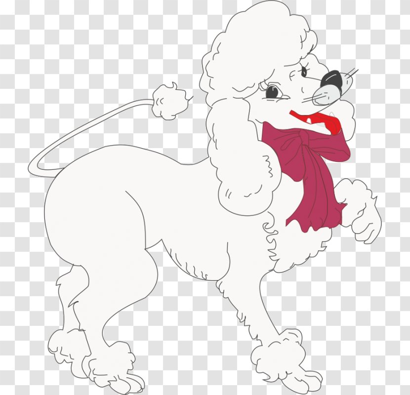 Poodle Dog Breed Lion Drawing Graphics - Silhouette Transparent PNG