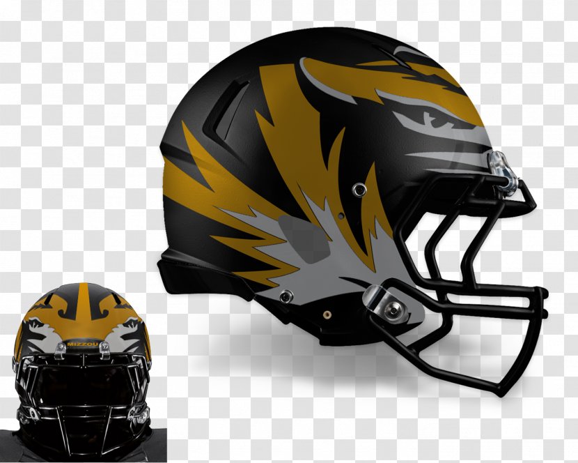 University Of Missouri Tigers Football 2012 NCAA Division I FBS Season American Helmet - Headgear Transparent PNG