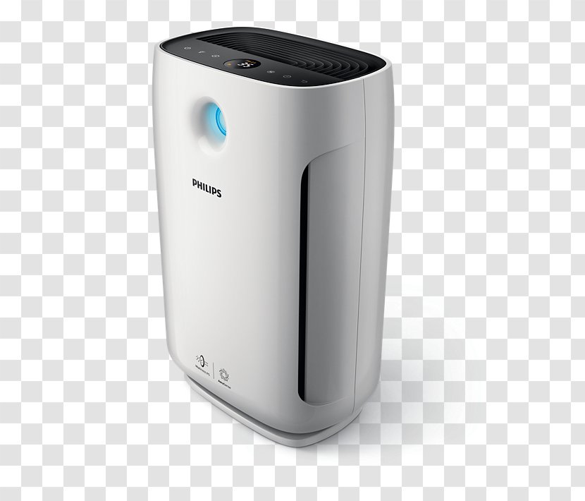 Humidifier Air Purifiers HEPA Purifier 95 M² 60 W White Philips Series 2000 With Allergen Mode AC2887/10 - Electronics - Dust Mites Transparent PNG