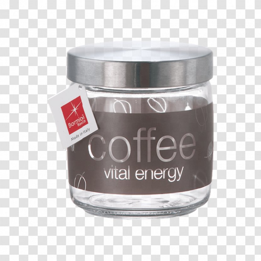 Coffee Jar Lid Glass Giara - Bormioli Rocco Transparent PNG