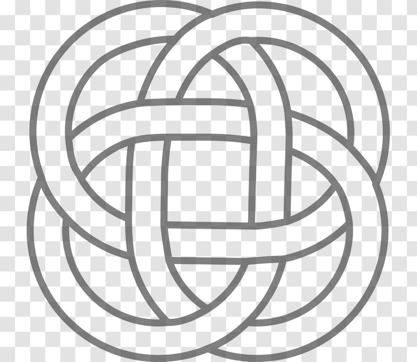 Celtic Knot Celts Clip Art - Monochrome Photography - True Lover S Transparent PNG