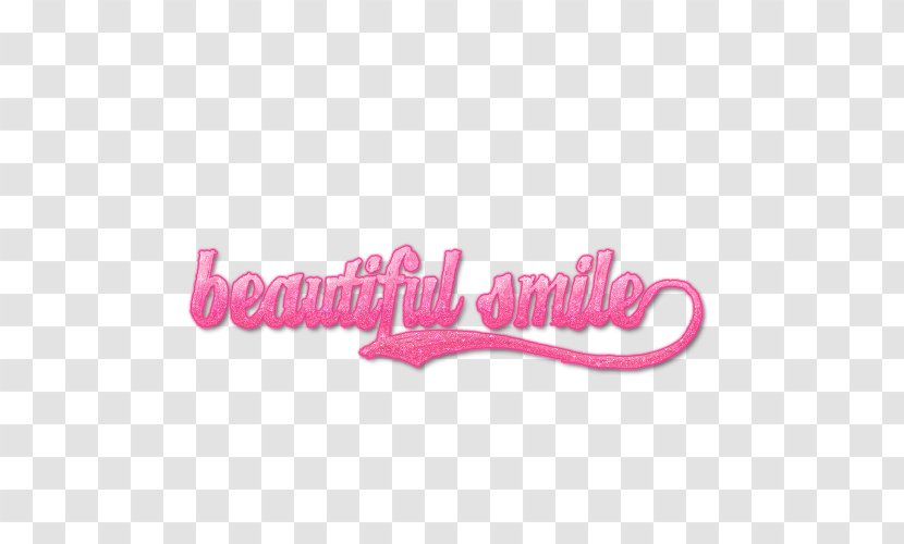 Logo Brand Pink M Font - Text - Beautiful Smile Transparent PNG