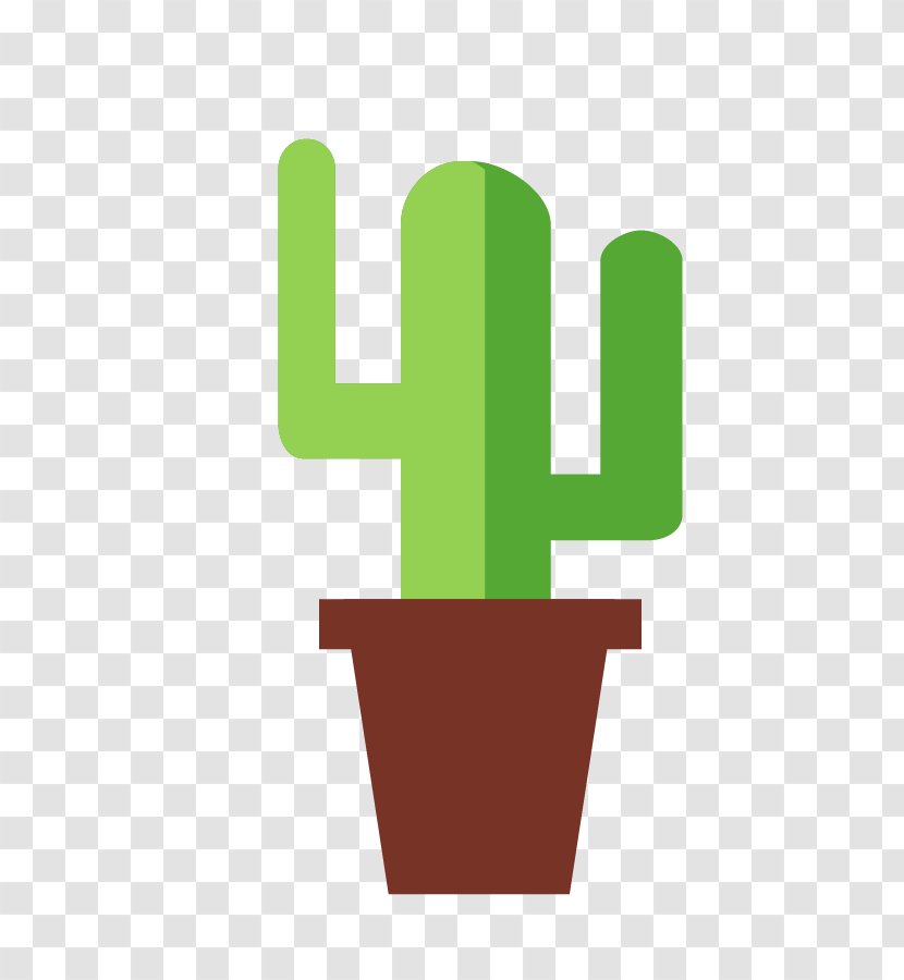 Cactaceae Cartoon - Hand - Vector Cactus Transparent PNG