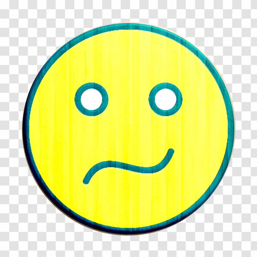 Confused Icon Emoticon Face - Head Blue Transparent PNG