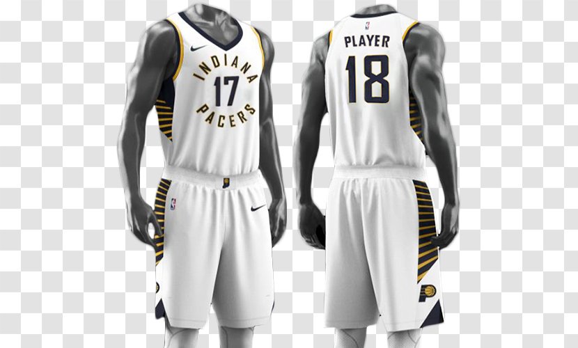 Indiana Pacers NBA Jersey Basketball Uniform - Reggie Miller Transparent PNG