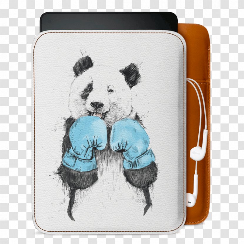 Giant Panda Boxer Red Xiaomi Redmi Note 4 Animal - Watercolor Transparent PNG