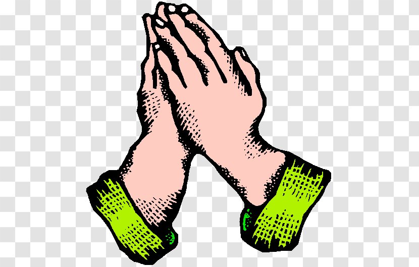 Praying Hands Prayer God Clip Art - Soccer Goalie Glove - Praises And Prayers Transparent PNG