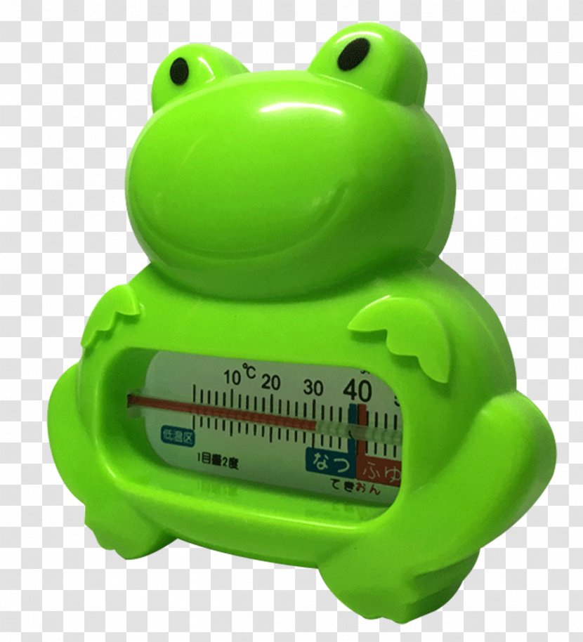 Bathing Infant Transfer Bench Thermometer - Shower - Frog Transparent PNG