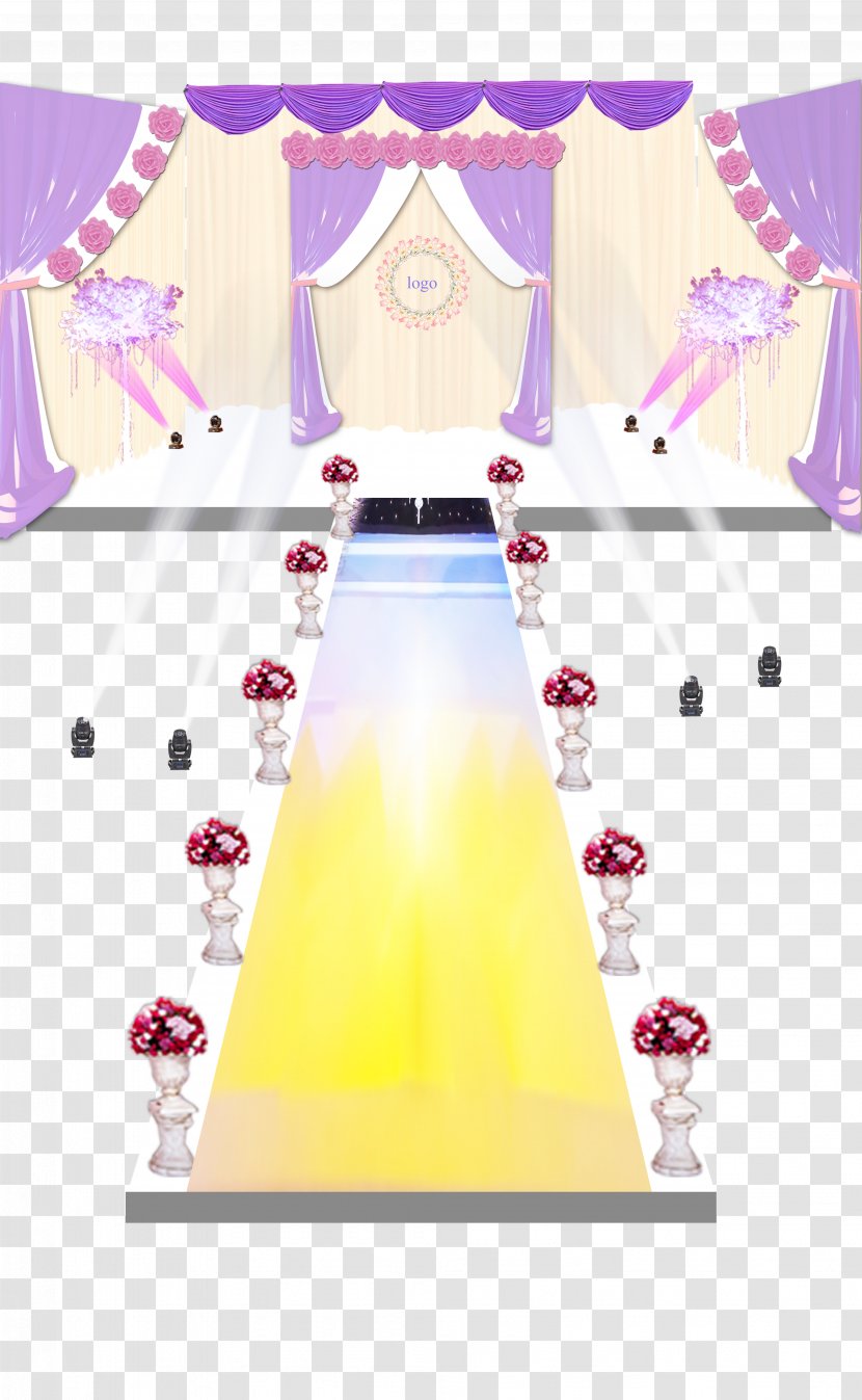 Purple Veil Wedding - Gratis Transparent PNG