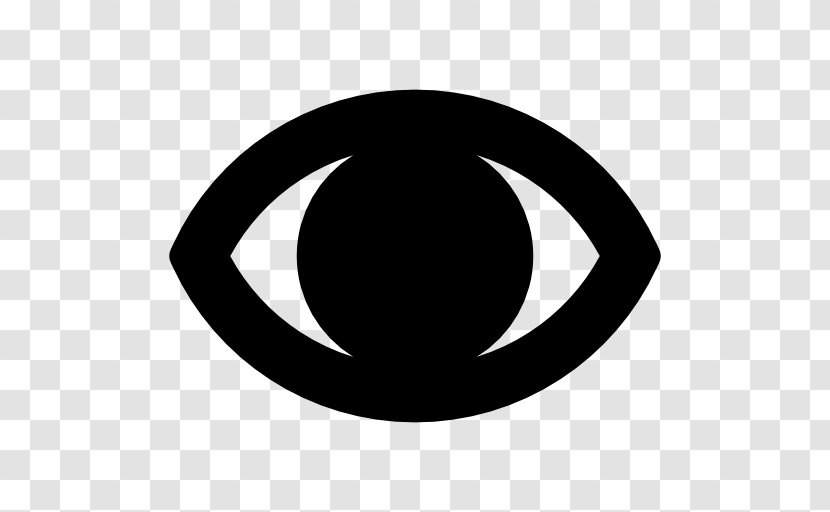 Eye - Black And White Transparent PNG