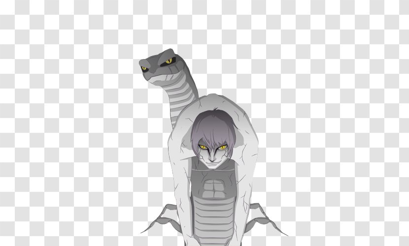 Orochimaru Kabuto Yakushi Jiraiya Snake Naruto - Cartoon Transparent PNG