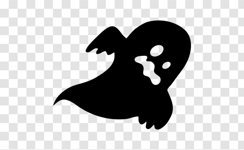 Silhouette Ghost Jack Skellington Drawing Transparent PNG