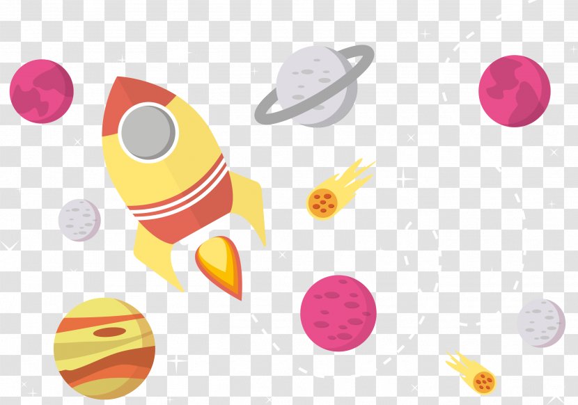 Outer Space Clip Art - Petal Transparent PNG