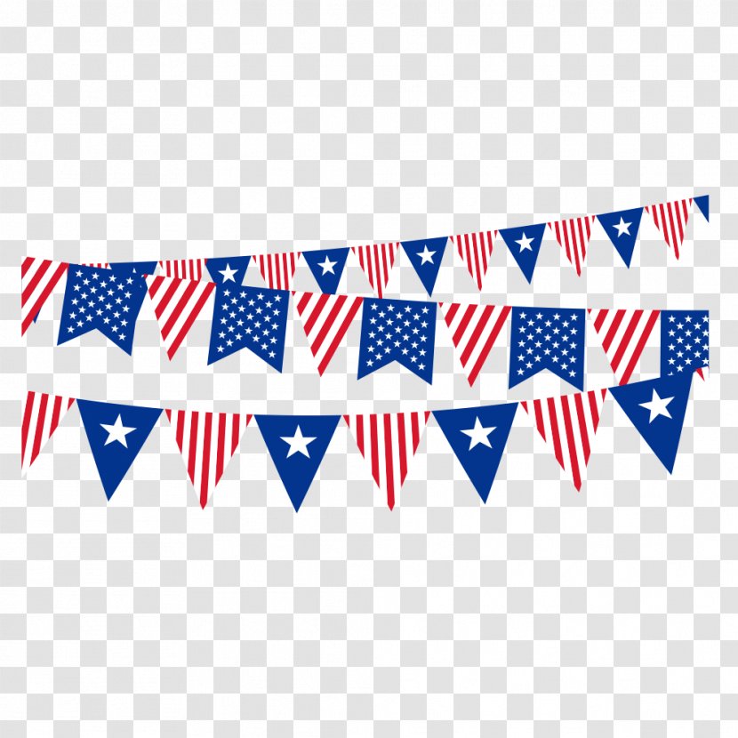 United States Template - Area - Hanging Flag Transparent PNG