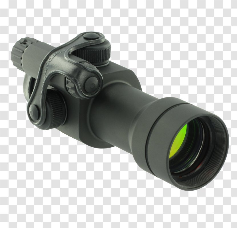 Aimpoint AB Red Dot Sight Reflector M4 Carbine - Silhouette - Collimator Transparent PNG