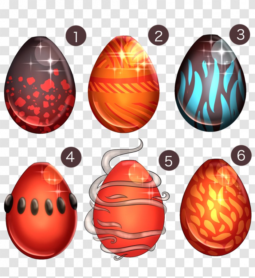 Easter Egg - Orange - Design Transparent PNG
