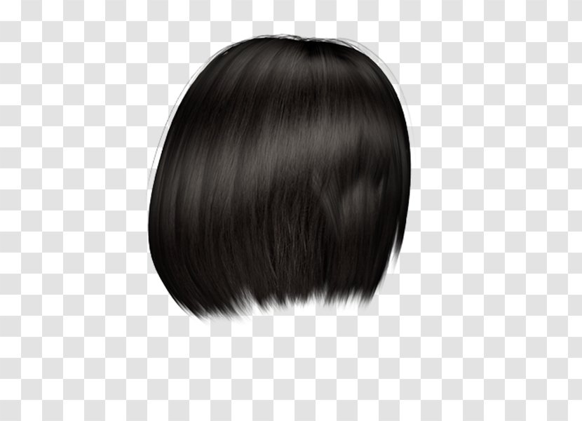 Wig Black Hair Coloring - Brown - Bigote Transparent PNG