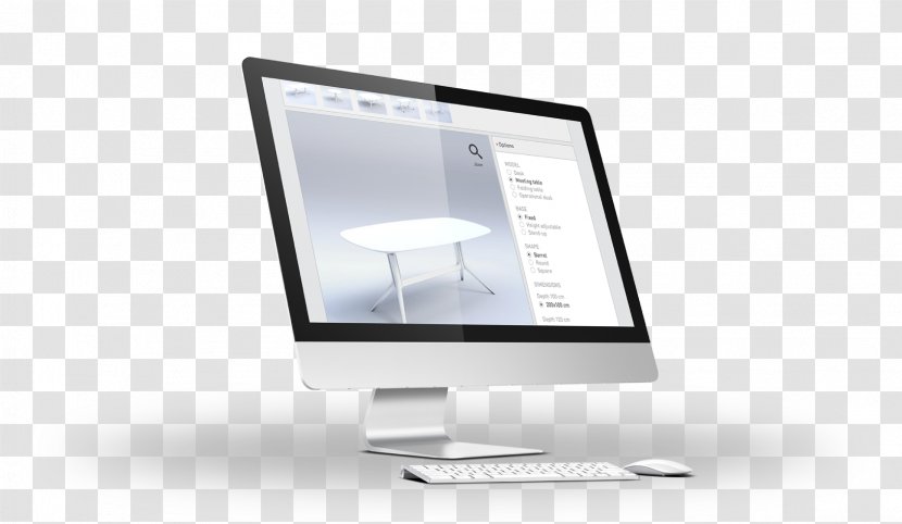 Responsive Web Design Graphic Website Development - Computer Monitor - Eames Style Mesh Chair Transparent PNG