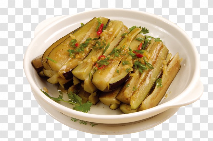 Cocido Vegetarian Cuisine Asian Garlic Recipe - Steaming - Steamed Eggplant Transparent PNG