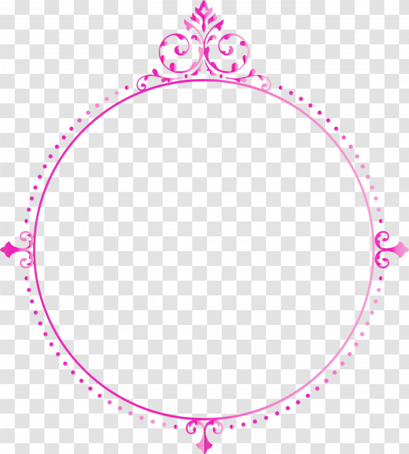 Pink Circle Magenta Oval Transparent PNG