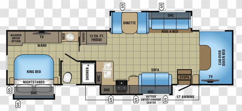 Floor Plan Campervans Jayco, Inc. Camping World - Machine - Class Of 2018 Transparent PNG