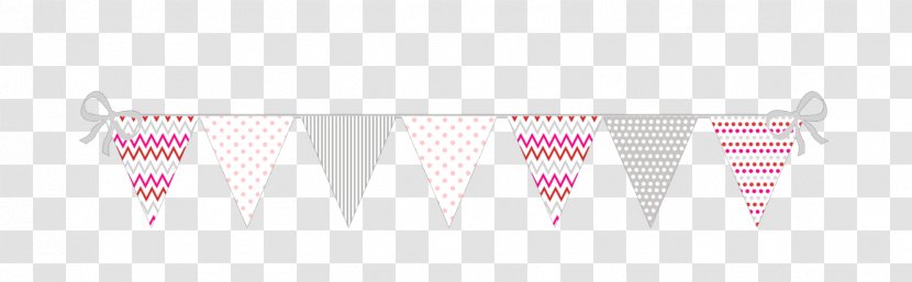 Pink M Line Design - Fanion Transparent PNG