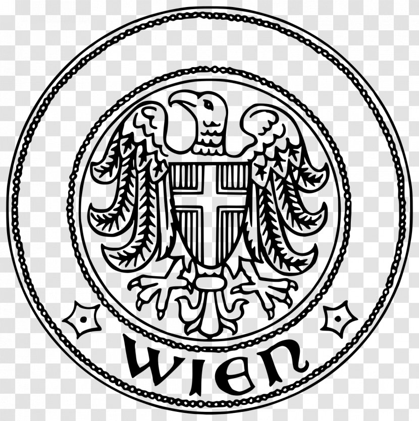 Vienna Seal Coat Of Arms Capital City - Austria Transparent PNG