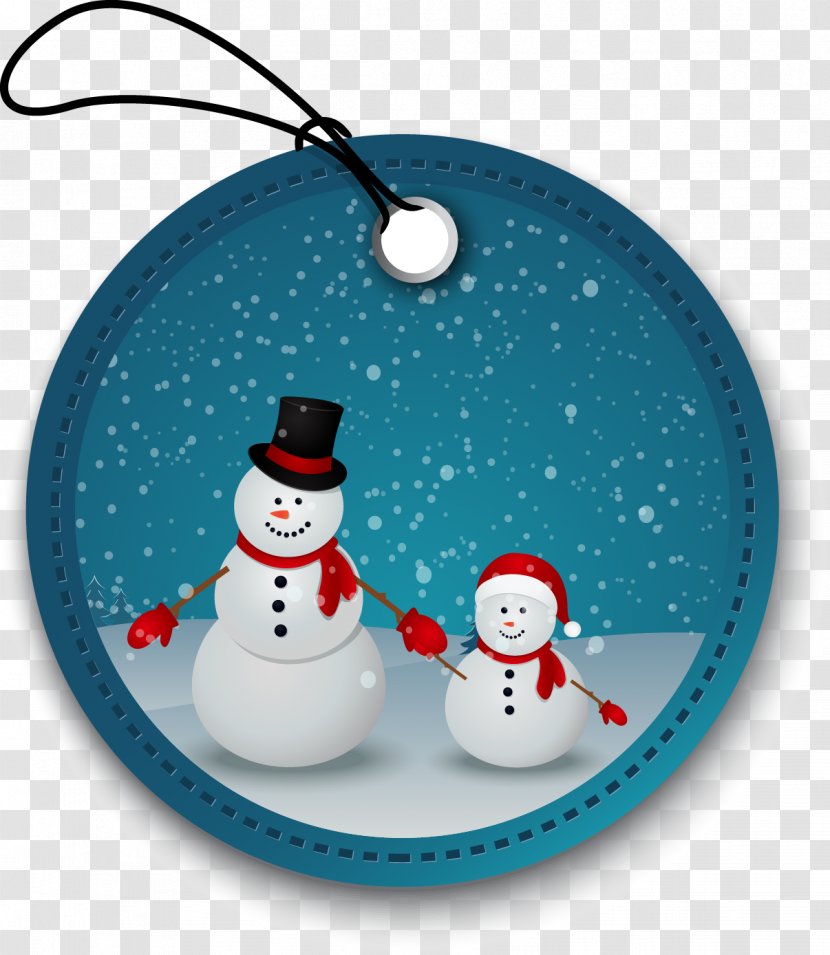 Christmas Euclidean Vector Clip Art - Drawing - Snowman Transparent PNG