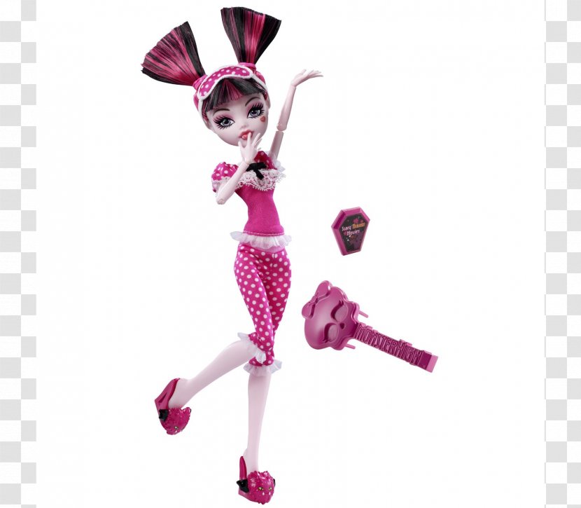 Draculaura Frankie Stein Monster High Mattel Amazon.com - Fictional Character - Haunted Transparent PNG