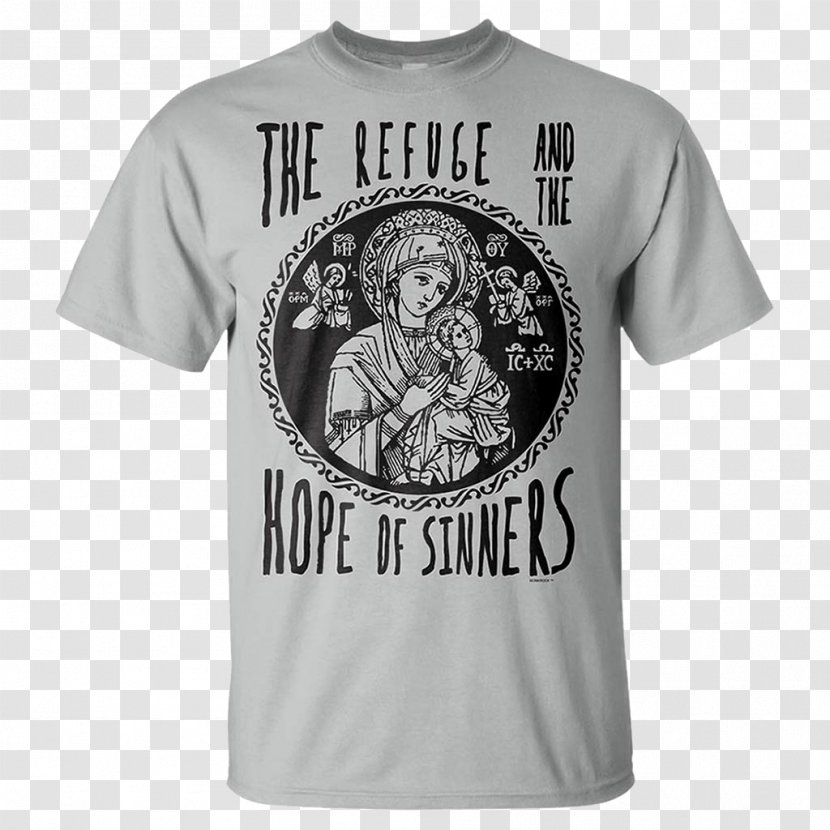 T-shirt Our Lady Of Perpetual Help Sleeve Clothing - Mary Transparent PNG
