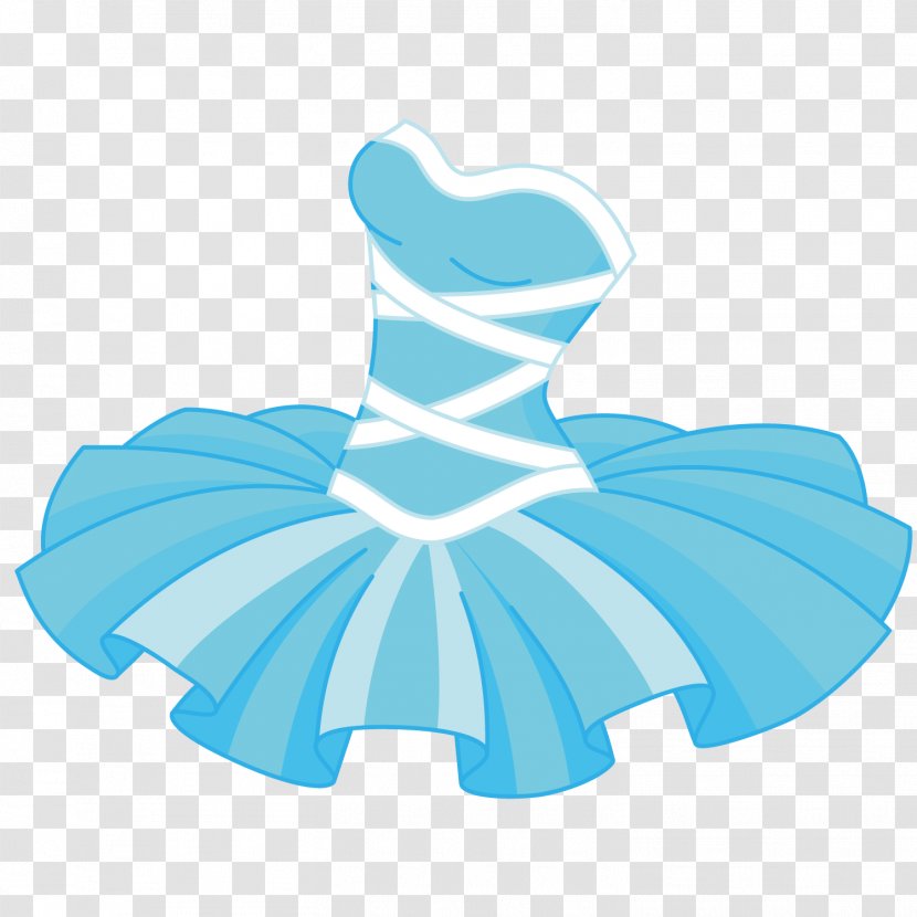 Skirt Clothing Blue Dance - Beautiful Princess Transparent PNG
