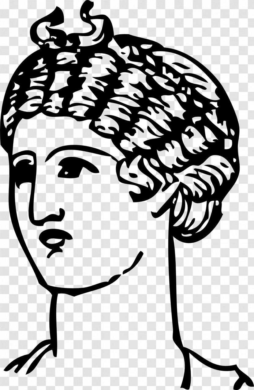Ancient Greece Hairstyle Barbershop - Heart Transparent PNG
