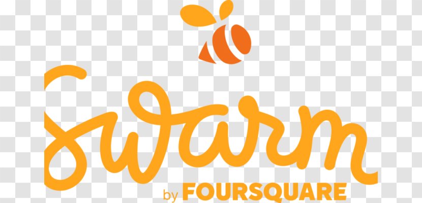 Swarm Foursquare Logo - Android - Orange Transparent PNG