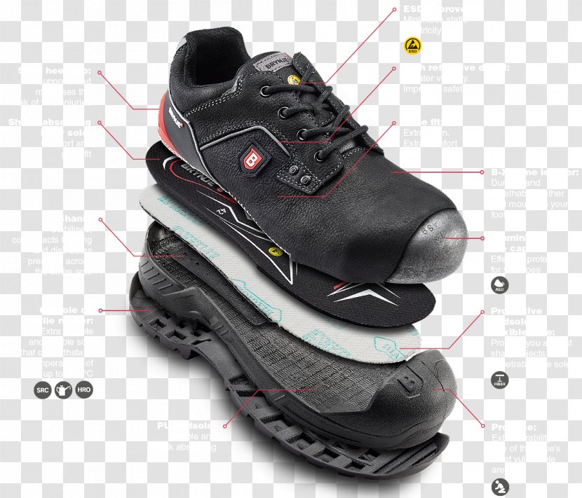 Shoe Sneakers Sportswear Hiking Boot - Static Electricity Day Transparent PNG