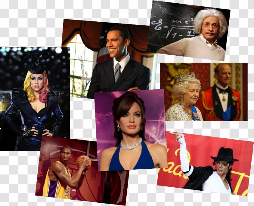 Collage Public Relations Madame Tussauds Television Show Photomontage - Art Transparent PNG