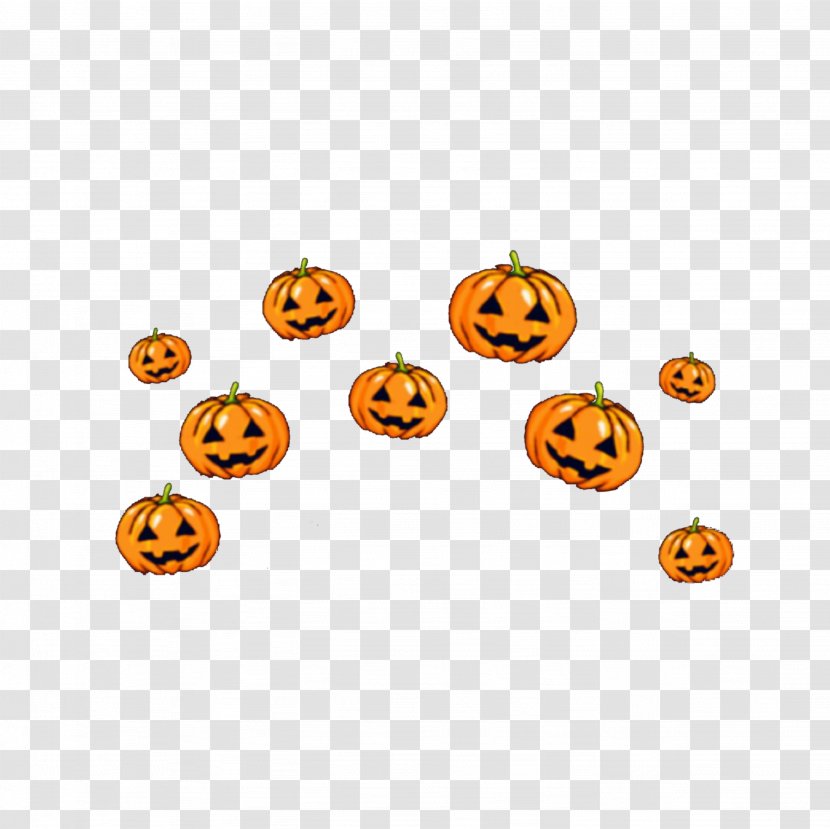 Halloween Orange Background - Emoticon - Smile Calabaza Transparent PNG