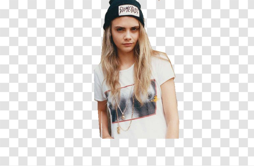 Cara Delevingne Model Fashion - Silhouette - Picture Transparent PNG