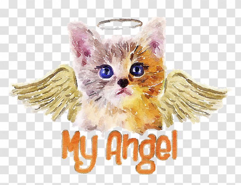 Cat T-shirt Kitten Puppy Dog - Stock Photography - Angel Transparent PNG