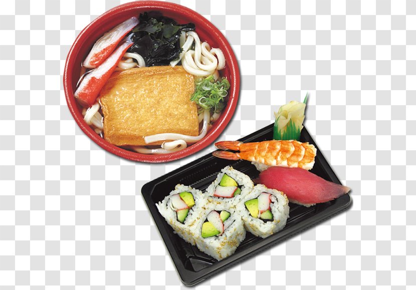 Onigiri California Roll Bento Makunouchi Gimbap - Sushi Transparent PNG