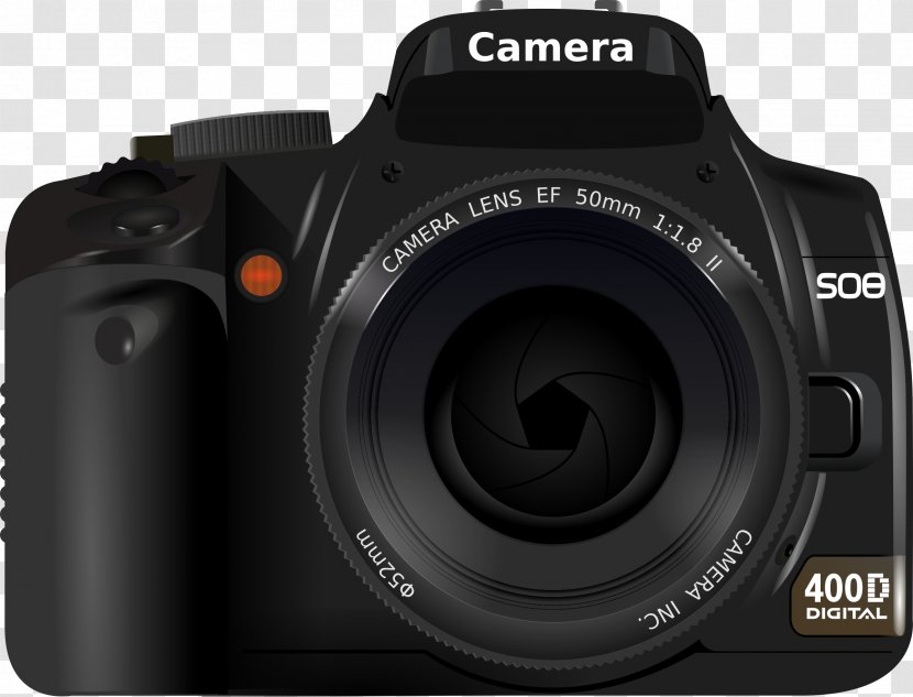 Canon EOS Camera Digital SLR - Lens - Photo Free Image Transparent PNG