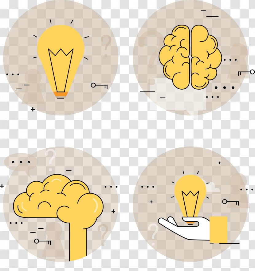 Creativity Illustration - Cerebrum - Vector Business Inspiration Transparent PNG