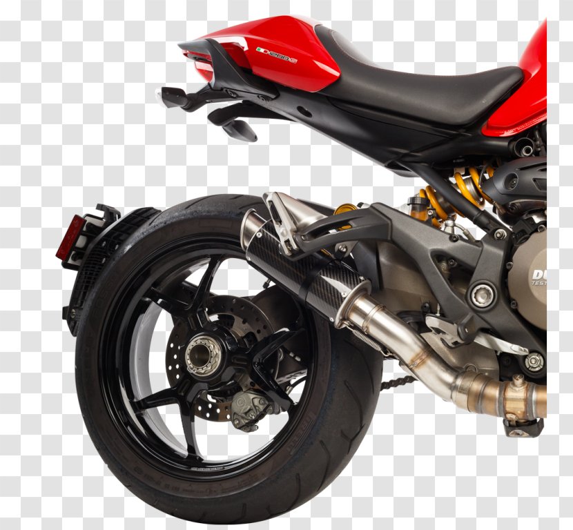 Tire Exhaust System Car Motorcycle Ducati Monster Transparent PNG